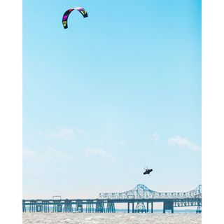  Boosting above the bay. Rider: Patrick Fletcher Photo: @chairlift_productions 