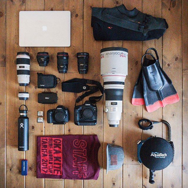 What's in @ydwer's photo kit? Learn his lenses at www.thekiteboarder.com