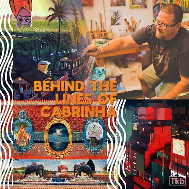 From the open canvas of twin tip graphics to the confining process of kite screening, designing graphics for a kite company is no small feat. Behind the lines of @cabrinhakites you'll find graphic designer and fine arts painter Patrick Dunne living every artist's dream. Read his story in the spring 2019 issue of The Kiteboarder Magazine. LINK IN PROFILE.