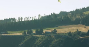 World Record Kiteboard Flying from 790ft
