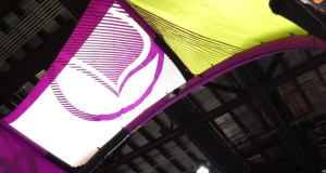 2014 Liquid Force Kiteboarding Kites and CPR Control System at the 2013 Surf Expo